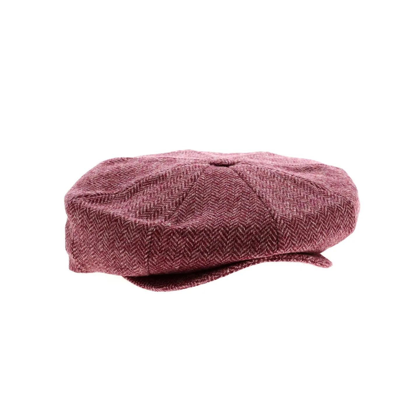 Casquette irlandaise chevron rose