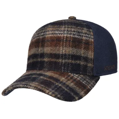 Casquette Plano Woolrich Laine Marine - Stetson