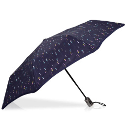 Mini X-TRA Strong Automatic Umbrella Meteorite Polka Dots - Isotoner