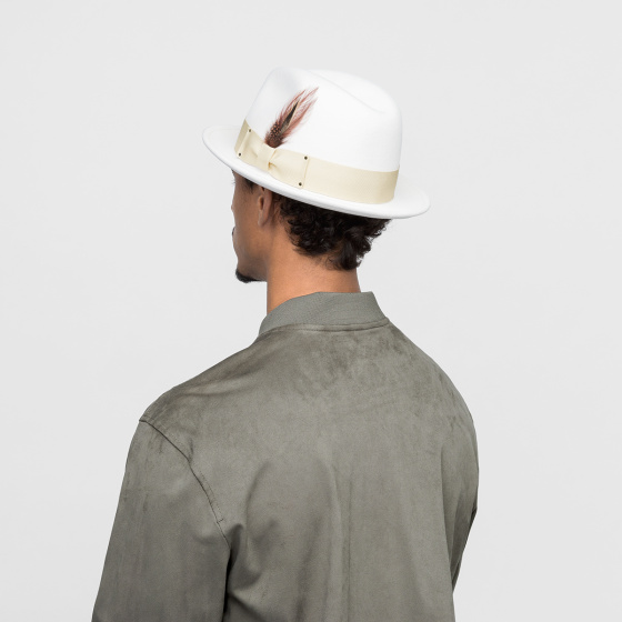 Chapeau linwood avenue blanc - melodrama