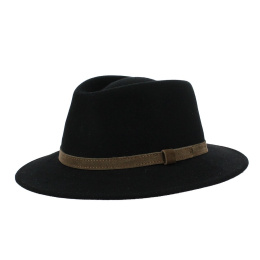 Traveller Biscoe wool felt hat made in France - Traclet