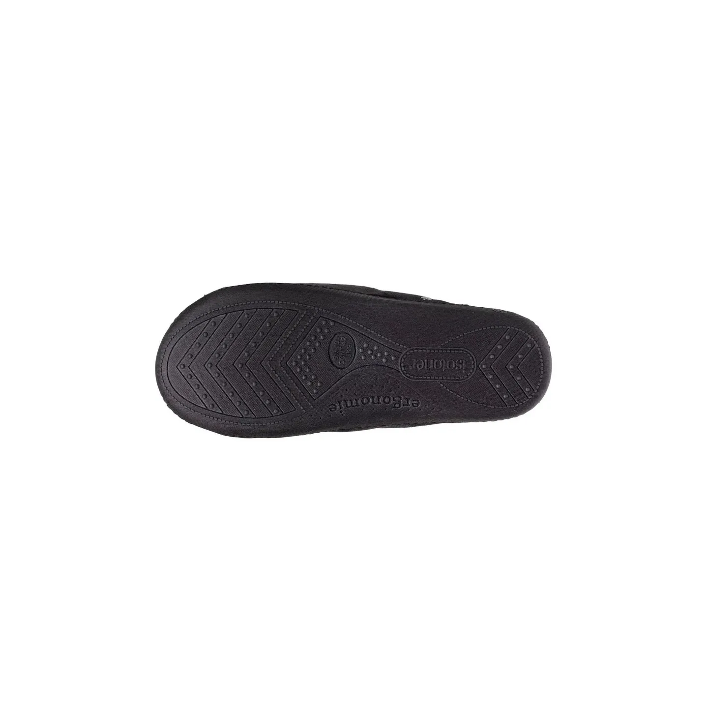 Chaussons Mules Homme Semelle Ergonomique - Isotoner  Traclet Reference : 20844| Chapellerie Traclet
