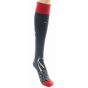 Women's High Combed Whale Socks Made in France - Berthe