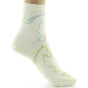 Women's Combed Wool Multicolored Patchwork Socks - Perrin