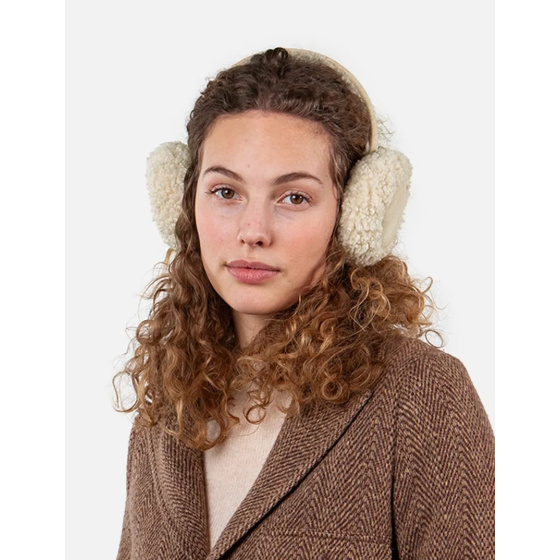 Magpy Beige Faux Fur Earmuffs - Barts