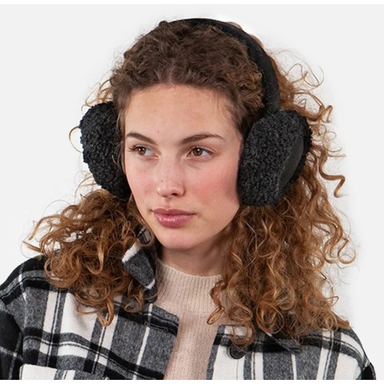 Magpy Faux Fur Earmuffs Black - Barts