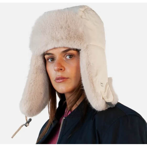 Brubru Bomber Crochet Ushanka in Anthracite - Barts Brubru Bomber Crochet Ushanka in Anthracite - Barts