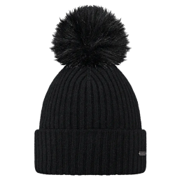 Black Kenzie Pom Pom Beanie - Barts