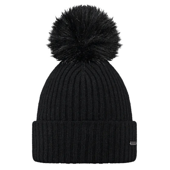 Black Kenzie Pom Pom Beanie - Barts
