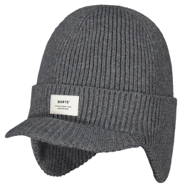 Coedy Gray Ear Flap Beanie Cap - Barts