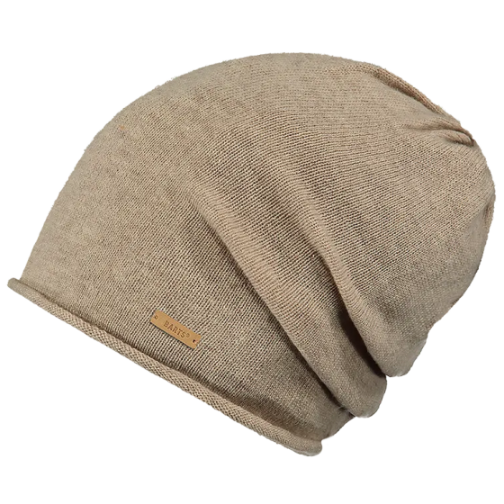Oversized Romeo Cashmere Beanie Beige - Barts