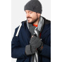 Haakon Grey Wool Gloves/Mittens - Barts