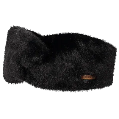 Bandeau Breanne Fausse Fourrure Noir - Barts