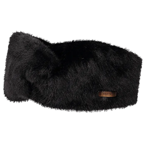 Breanne Faux Fur Headband Black - Barts