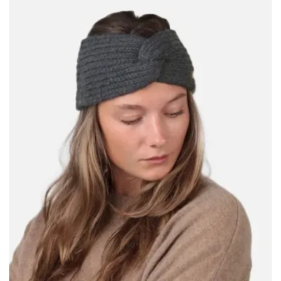 Women's Desire Headband Anthracite - Barts Reference: 2002 | Chapellerie Traclet