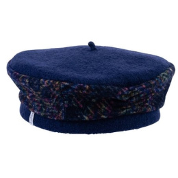 Women's Editte Navy Beret - Traclet