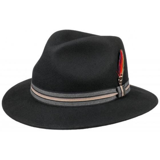 Chapeau Traveller Hastings Feutre Noir - Stetson