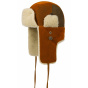 Blackpool Cotton Orange Ushanka Hat - Stetson
