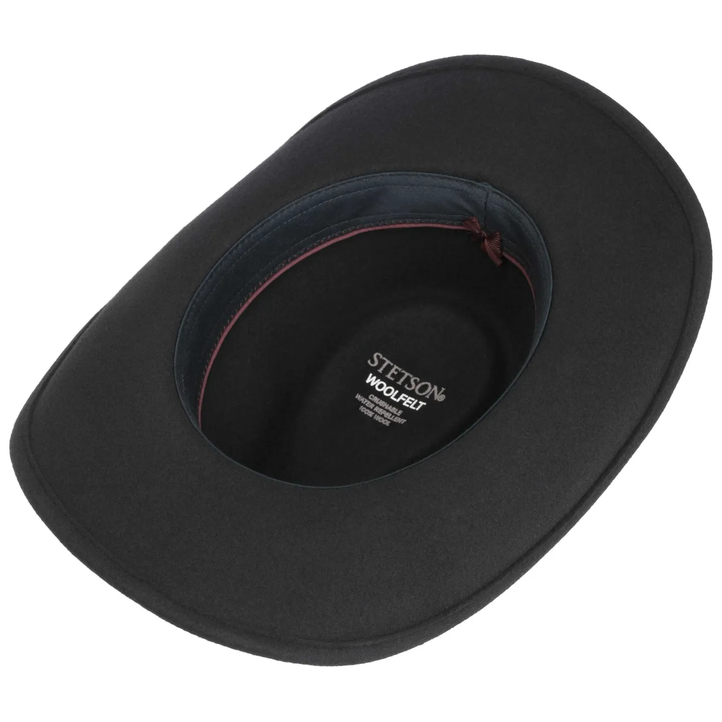 Western Hat Escomb Woolfelt Black - Stetson  Reference: 20966| Traclet Hatmakers