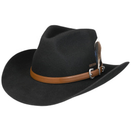 Western Hat Kennecott Woolfelt Black - Stetson