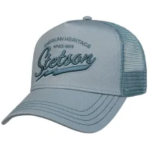 Casquette Baseball Trucker American Heritage Bleu - Stetson