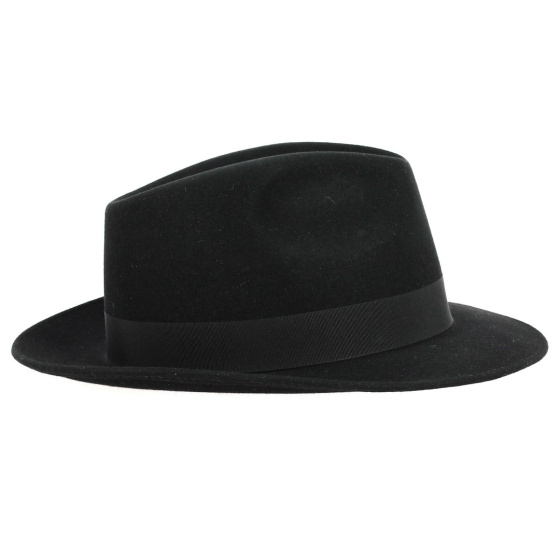 Chapeau fedora feutre poil Brompton - Traclet Chapeau fedora feutre poil Brompton - Traclet