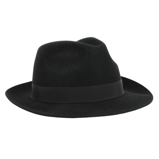Chapeau fedora feutre poil Brompton - Traclet Chapeau fedora feutre poil Brompton - Traclet