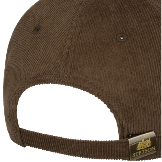 Stetson Woods Cotton Baseball Cap Brown