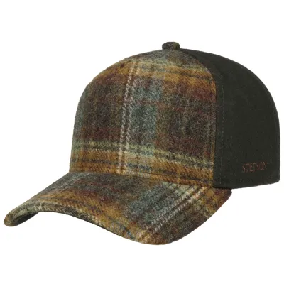 Stetson Plano Woolrich Wool Cap - Olive Reference: 20978 | Chapellerie Traclet