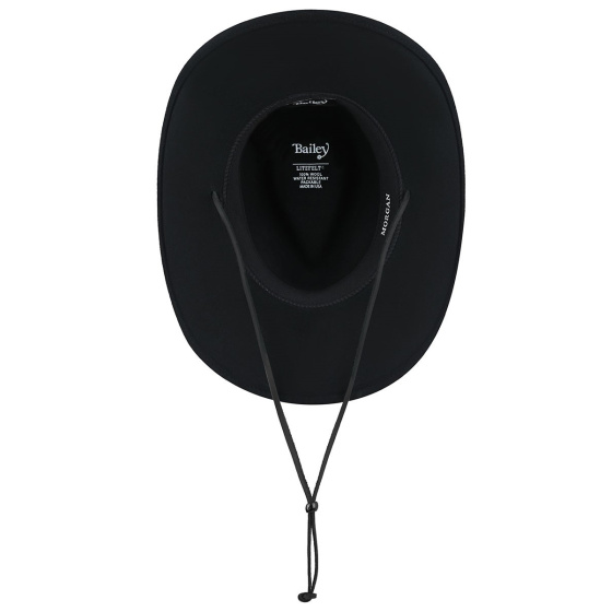 Chapeau Western Morgan Feutre Noir - Bailey