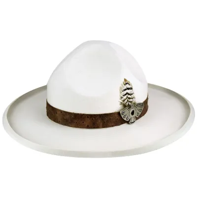 Bailey Scout Echo White Felt Hat Reference: 20986| Traclet Hat Shop