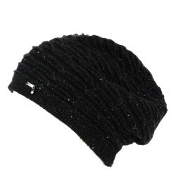 Women's black long beanie Dulcos Cicci - Vizio