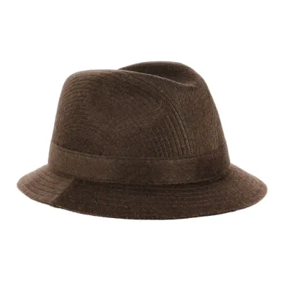English Loden Bucket Hat - Brown Reference: 6093 | Traclet Hat Shop