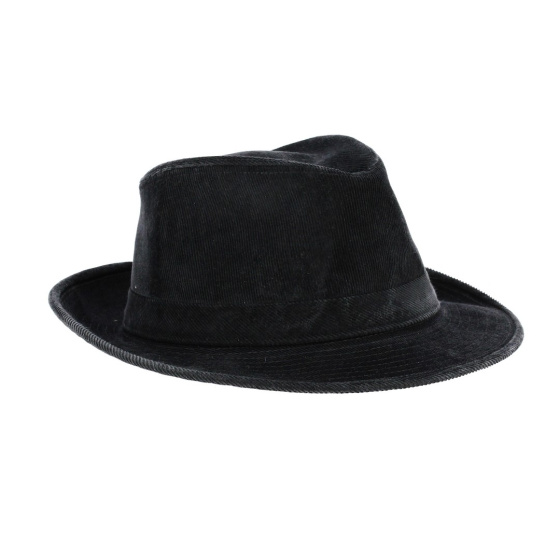 Crambes velvet trilby hat Gabin - Made In France