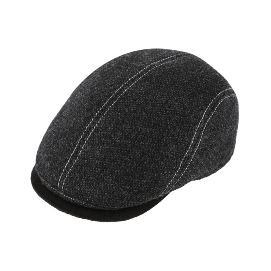 Elche Ear Flap Cap Anthracite - Traclet