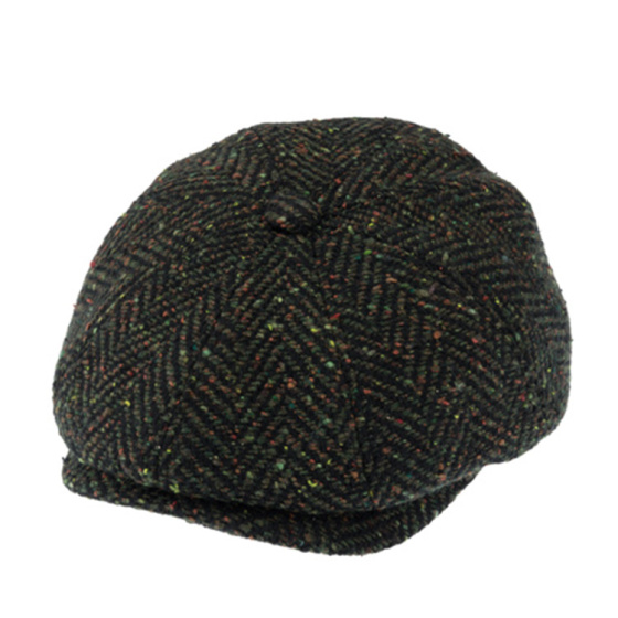 8-Panel Herringbone Cap