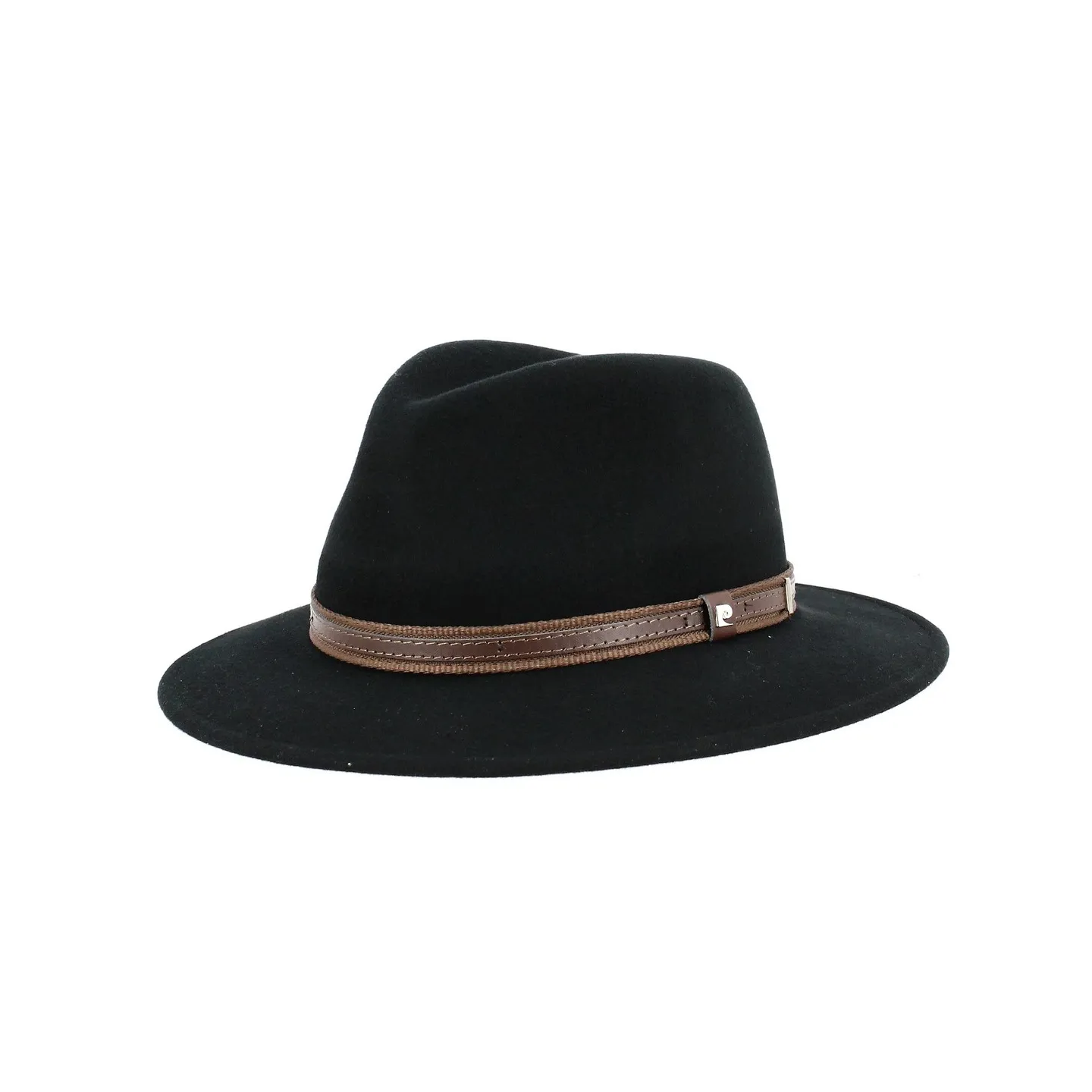 Chapeau Traveller Riviera Feutre Laine noir - Pierre Cardin