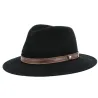 Chapeau Traveller Riviera Feutre Laine noir - Pierre Cardin