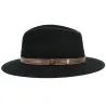 Chapeau Traveller Riviera Feutre Laine noir  - Pierre Cardin Reference : 7498 | Chapellerie Traclet