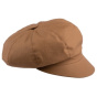 Waterproof Clarisse Newsboy Cap in Hazelnut - Traclet