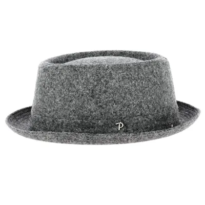 Chapeau Porpkie Gaeta Feutre Laine Gris - Traclet