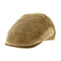 Justin Flat Cap Cognac Velvet - Traclet