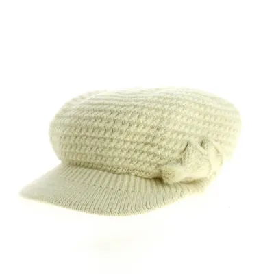 Casquette gavroche nid d'abeille