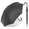 Parapluie Canne Long Semi Automatique Noir - Esprit