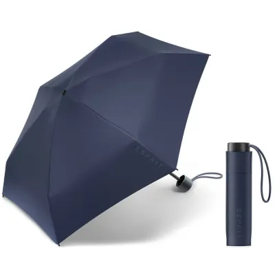 Mini Plain Blue Umbrella - Esprit Reference: 21052| Chapellerie Traclet