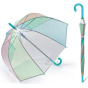 Transparent Dome Umbrella Multicolor Curved Blue - Esprit