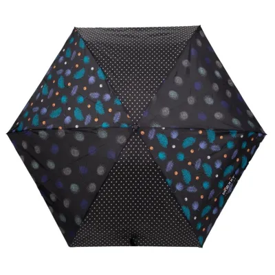 Parapluie Mini Ultra Slim Patchwork Plume - Isotoner