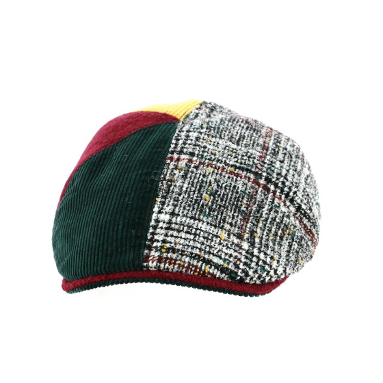 Multicolored Marone Cap