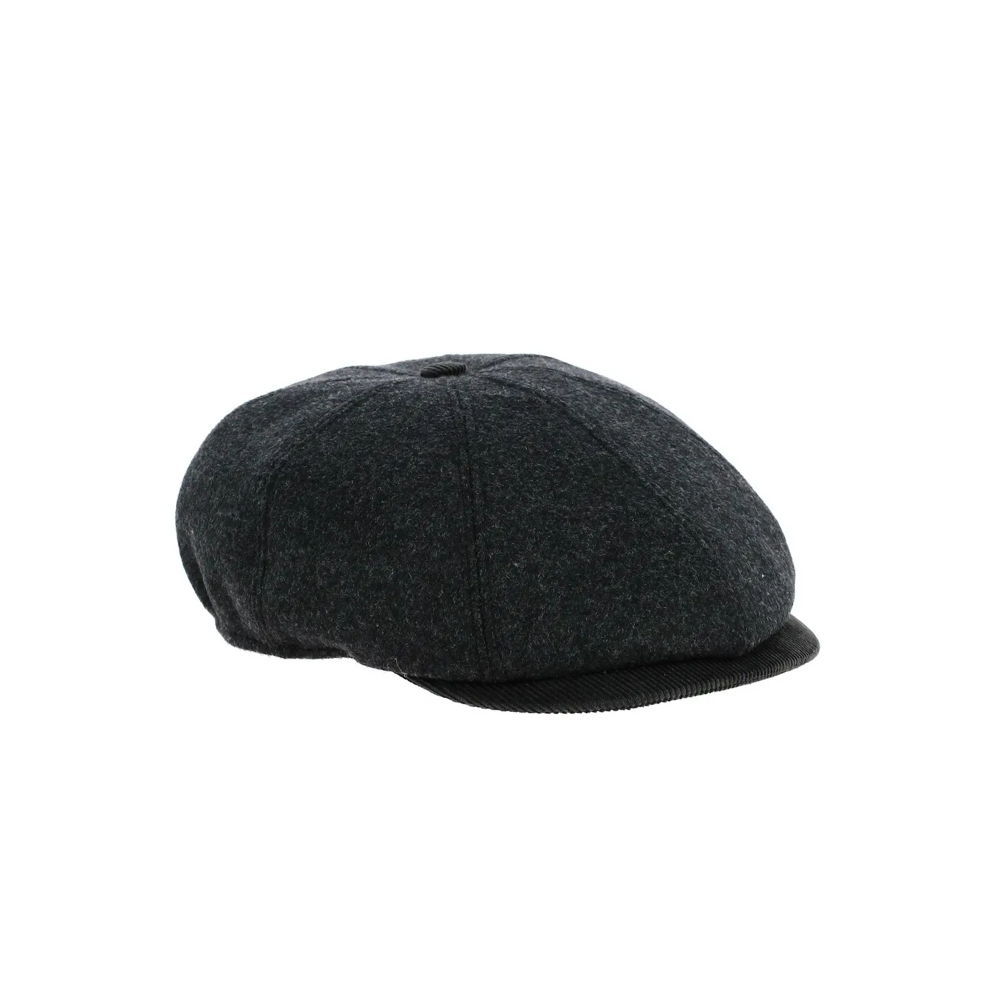 Grey extended 8-panel cap - ref 21072