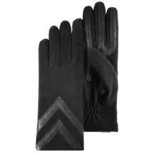 Gant Femme Tactiles Polaire Recyclée Noir - Isotoner